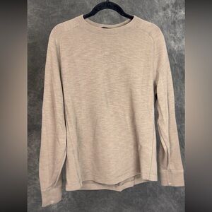 Banana Republic Desert Tan Crewneck Sweater | mens M | Minimalist Essential